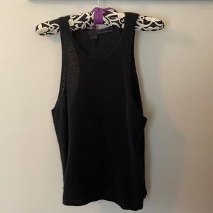 360 cashmere black tank